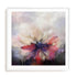 Floral Radiance I Wall Art #oran_white-white-border