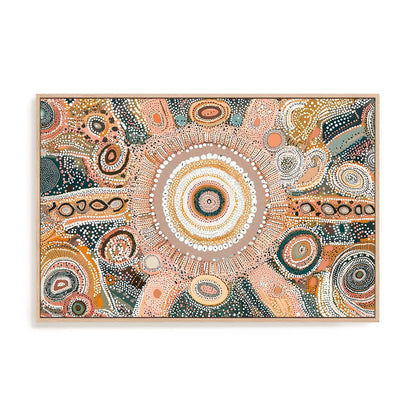 Purlapa Kulungka (Designs of the Desert) Wall Art