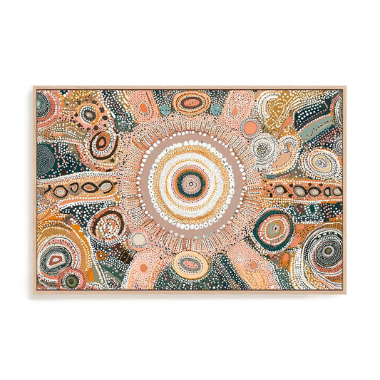Purlapa Kulungka (Designs of the Desert) Wall Art