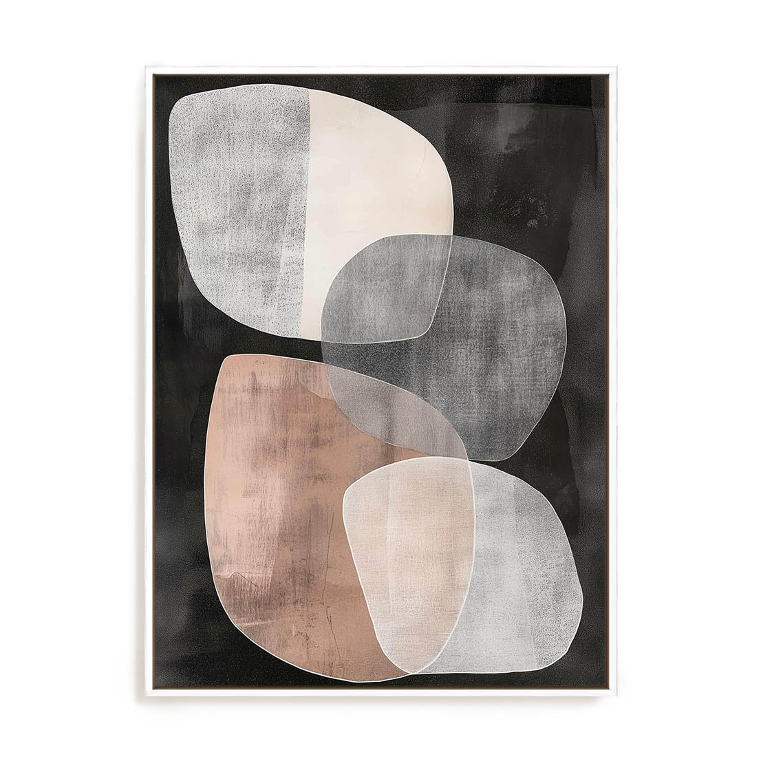 Whispers in Charcoal Wall Art