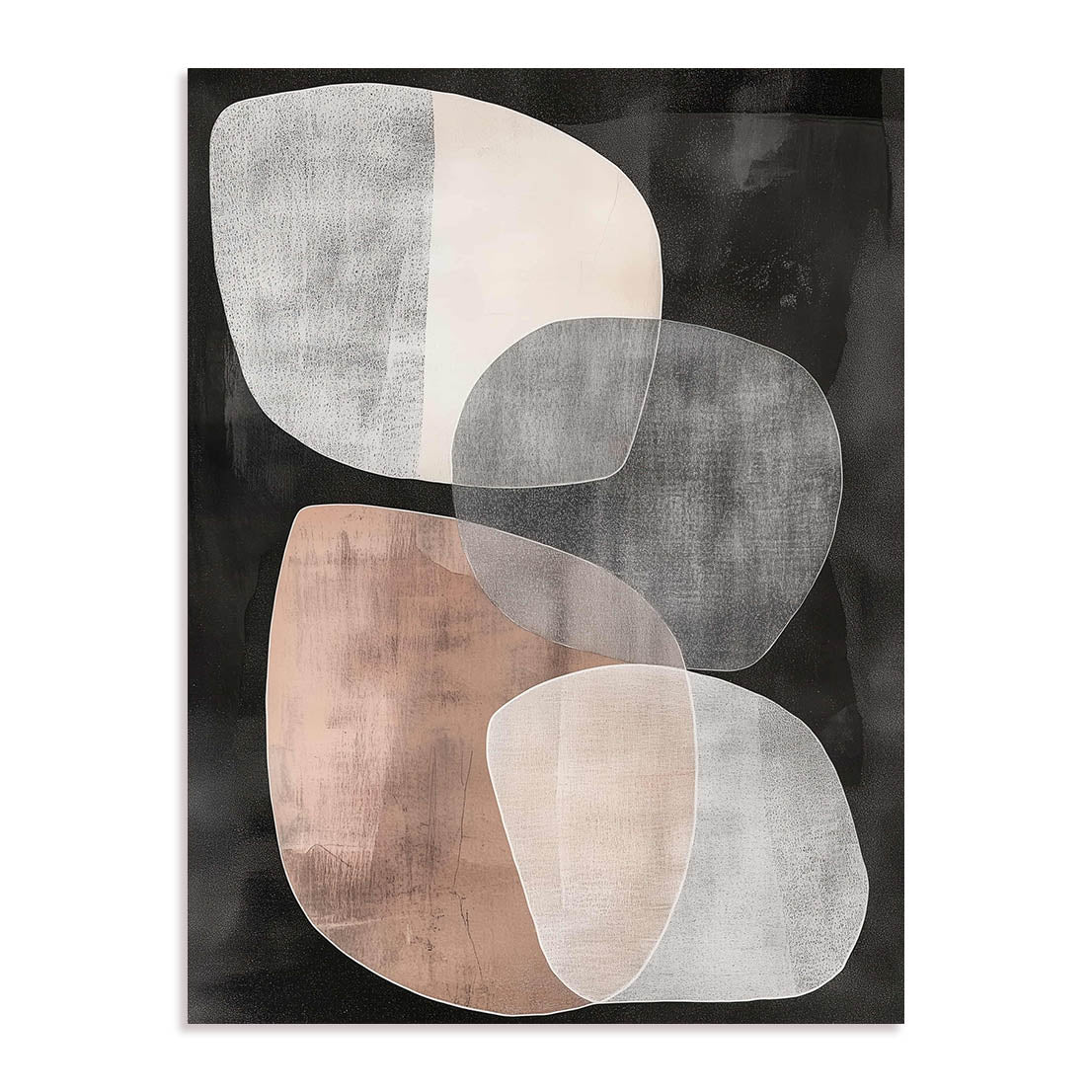 Whispers in Charcoal Wall Art