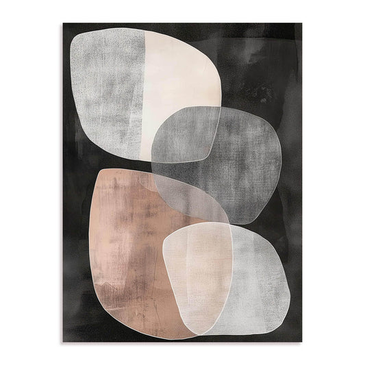 Whispers in Charcoal Wall Art