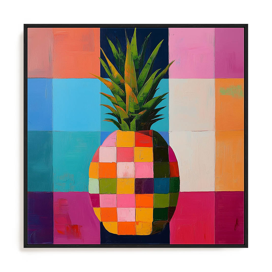 Disco Pineapple Wall Art