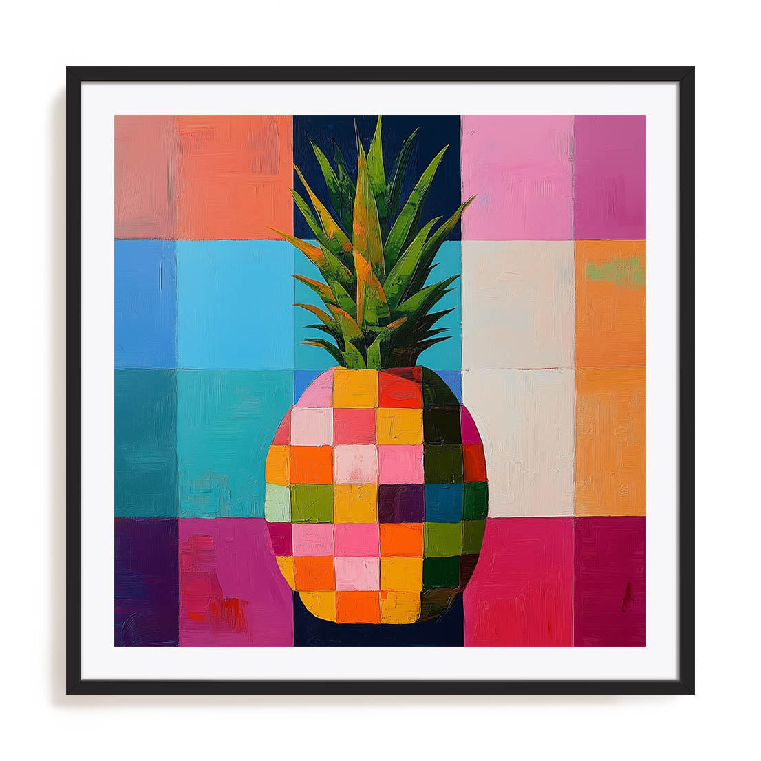 Disco Pineapple Wall Art