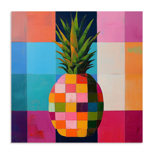 Disco Pineapple Wall Art