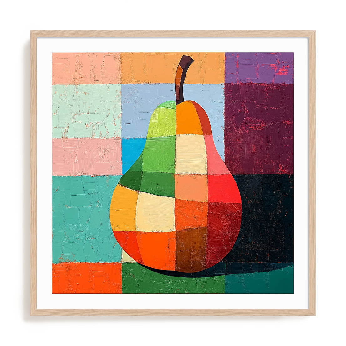 Pear Disco Wall Art