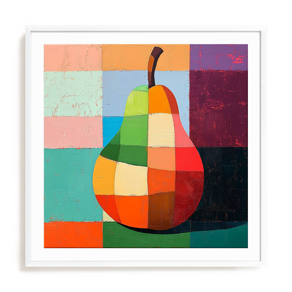 Pear Disco Wall Art