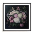 MIdnight Blooms Wall Art #oran_black-white-border