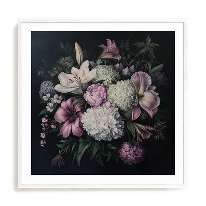 MIdnight Blooms Wall Art