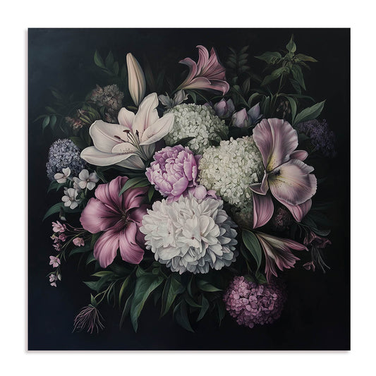 MIdnight Blooms Wall Art