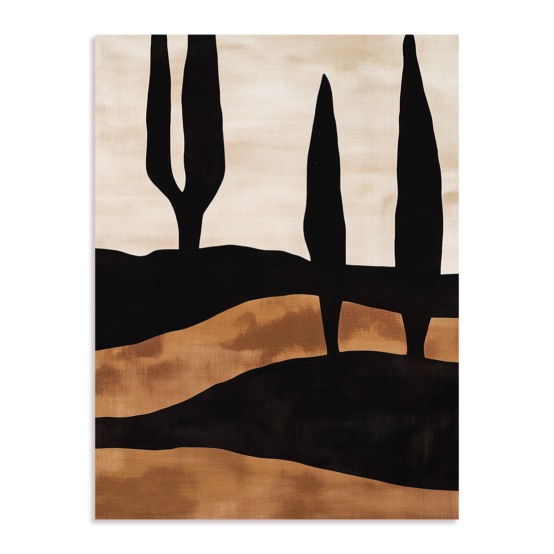 Cypress Silence Wall Art