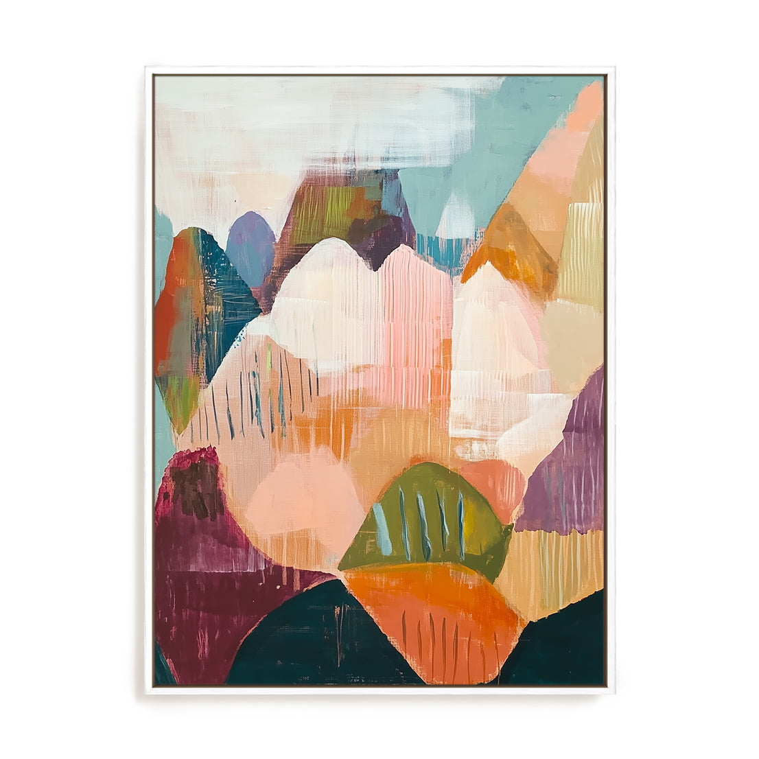 Painted Peaks Wall Art