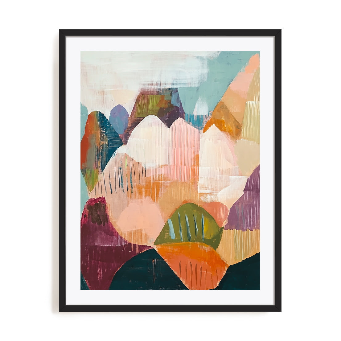 Painted Peaks Wall Art
