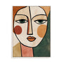 Terracotta Gaze Wall Art