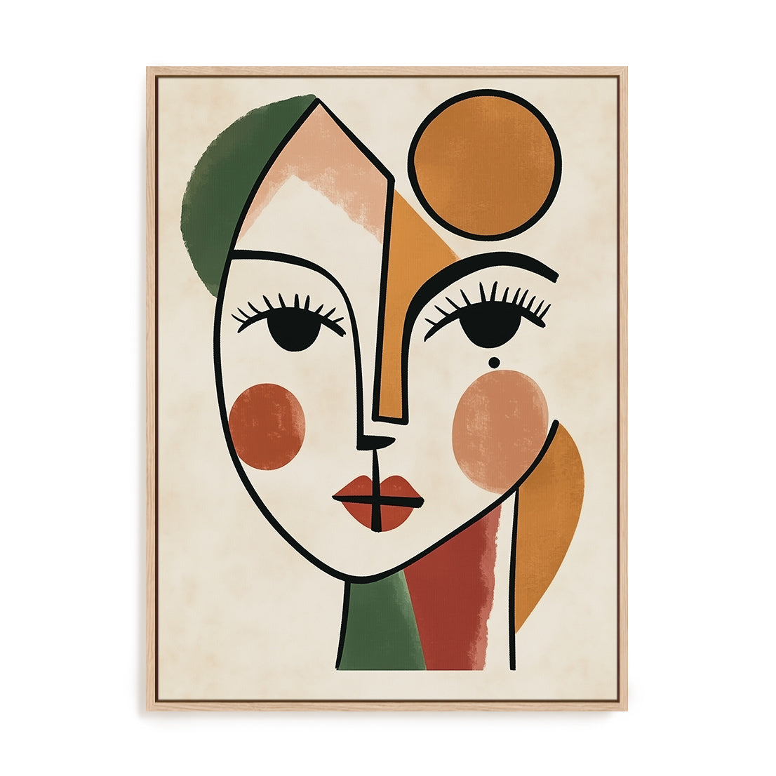 Blush Geo Wall Art
