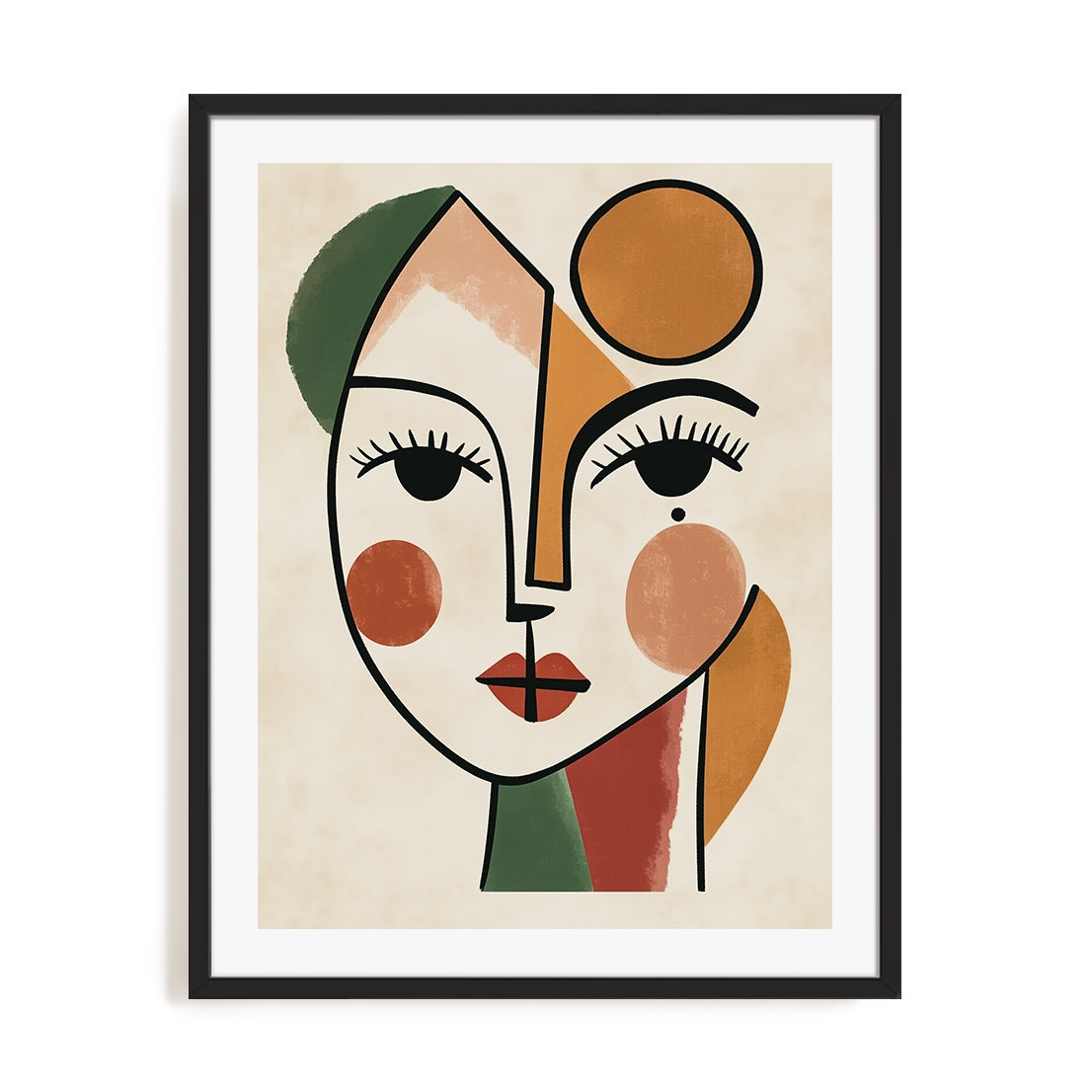 Blush Geo Wall Art