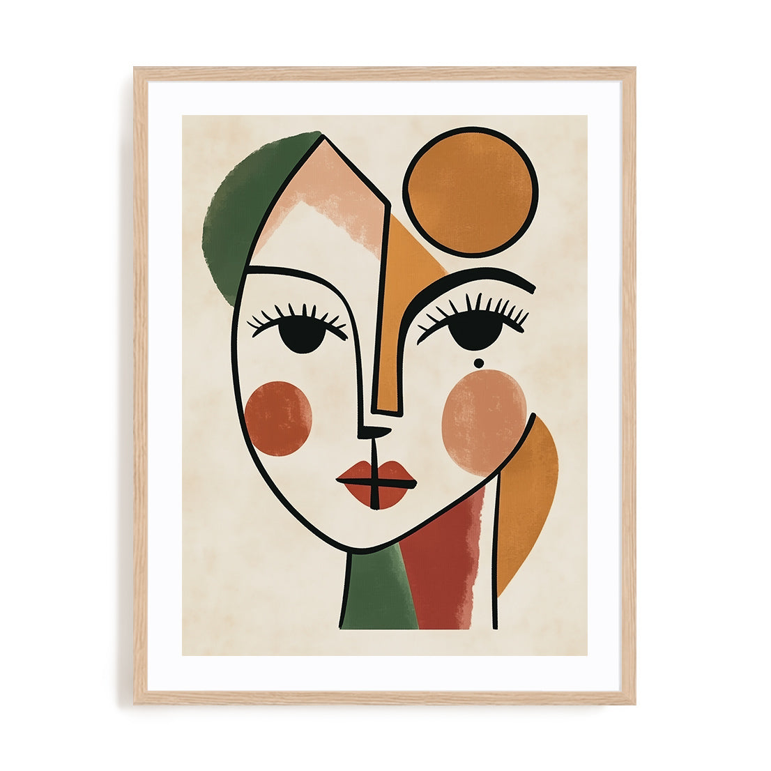 Blush Geo Wall Art