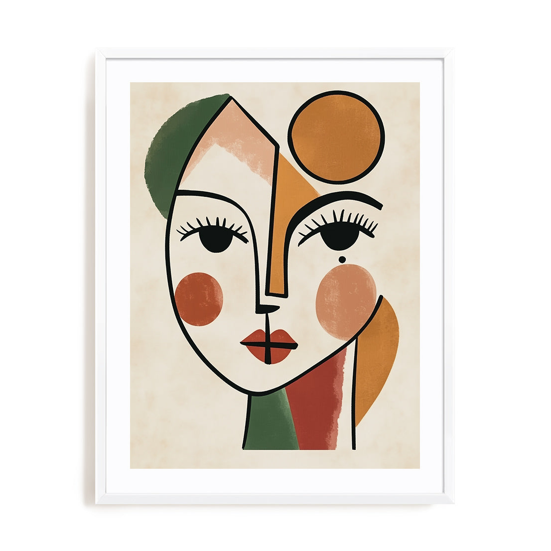 Blush Geo Wall Art