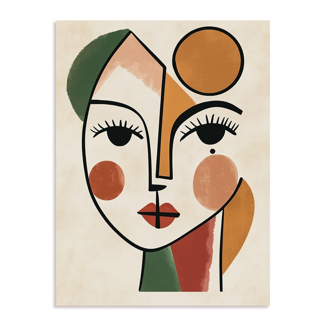 Blush Geo Wall Art