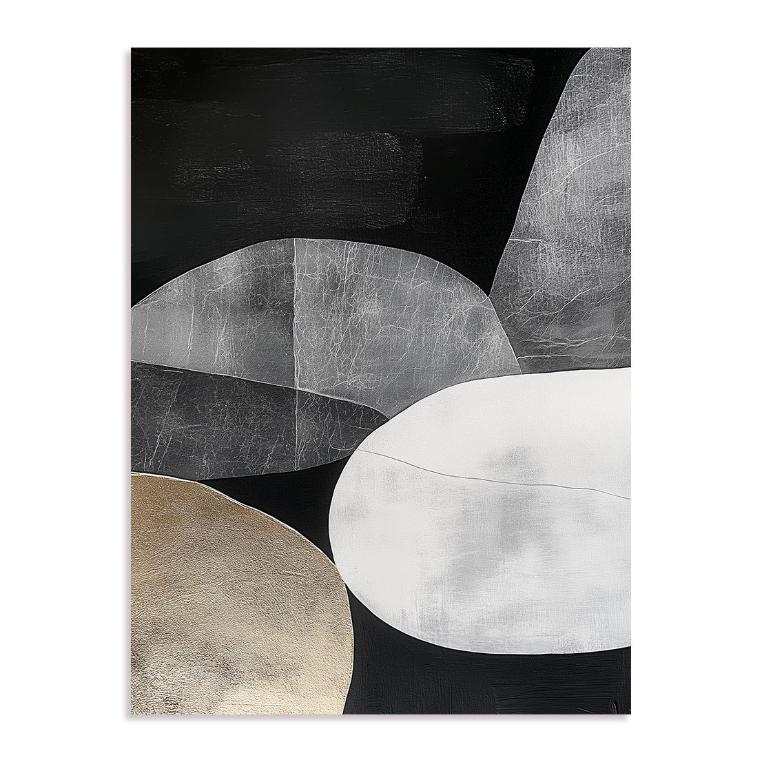 Midnight Layers Wall Art