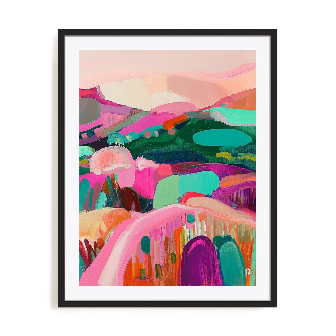 Candy Range II Wall Art