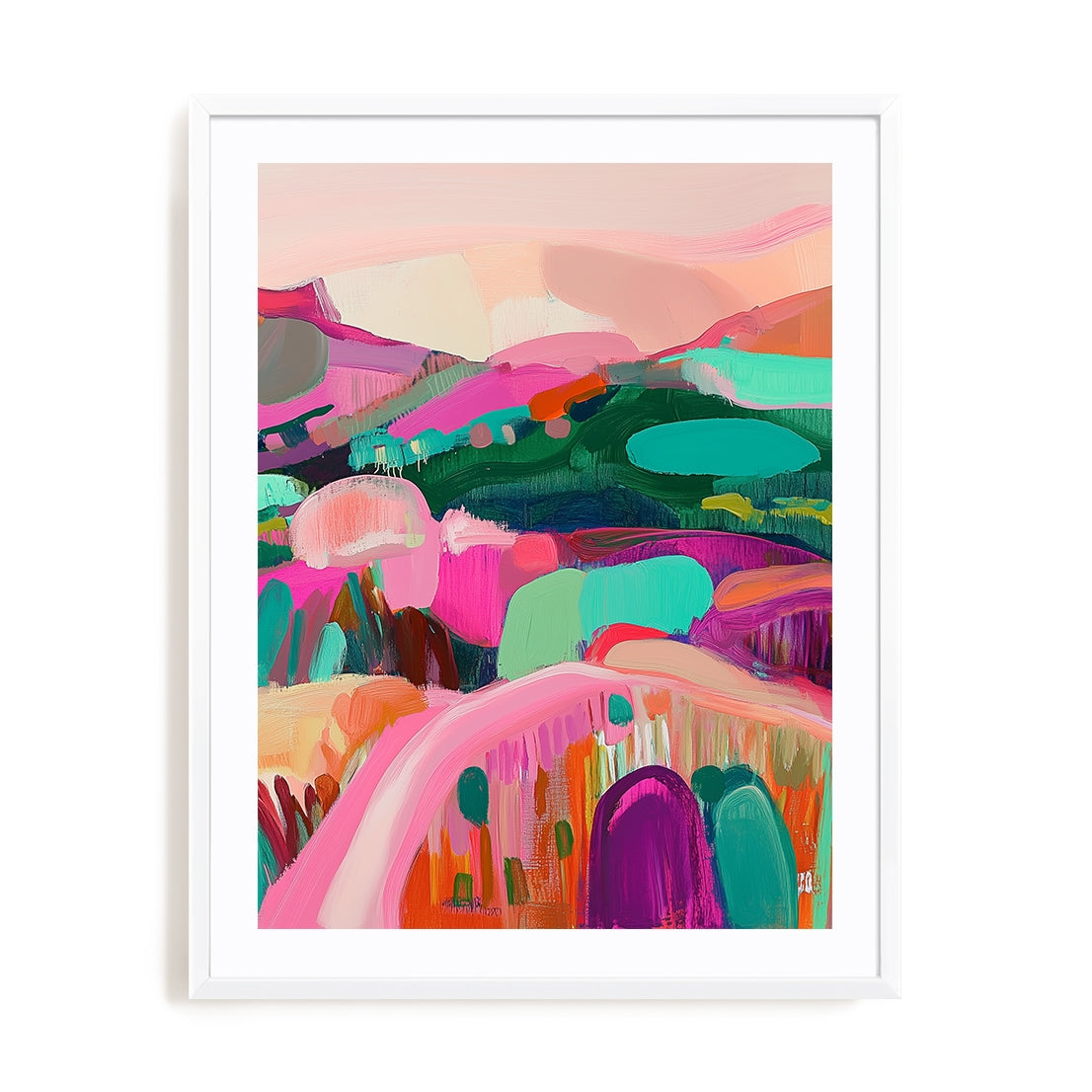 Candy Range II Wall Art