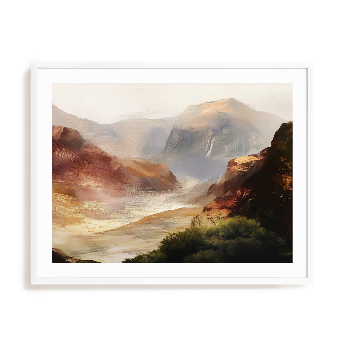 Echoing Ranges I Wall Art