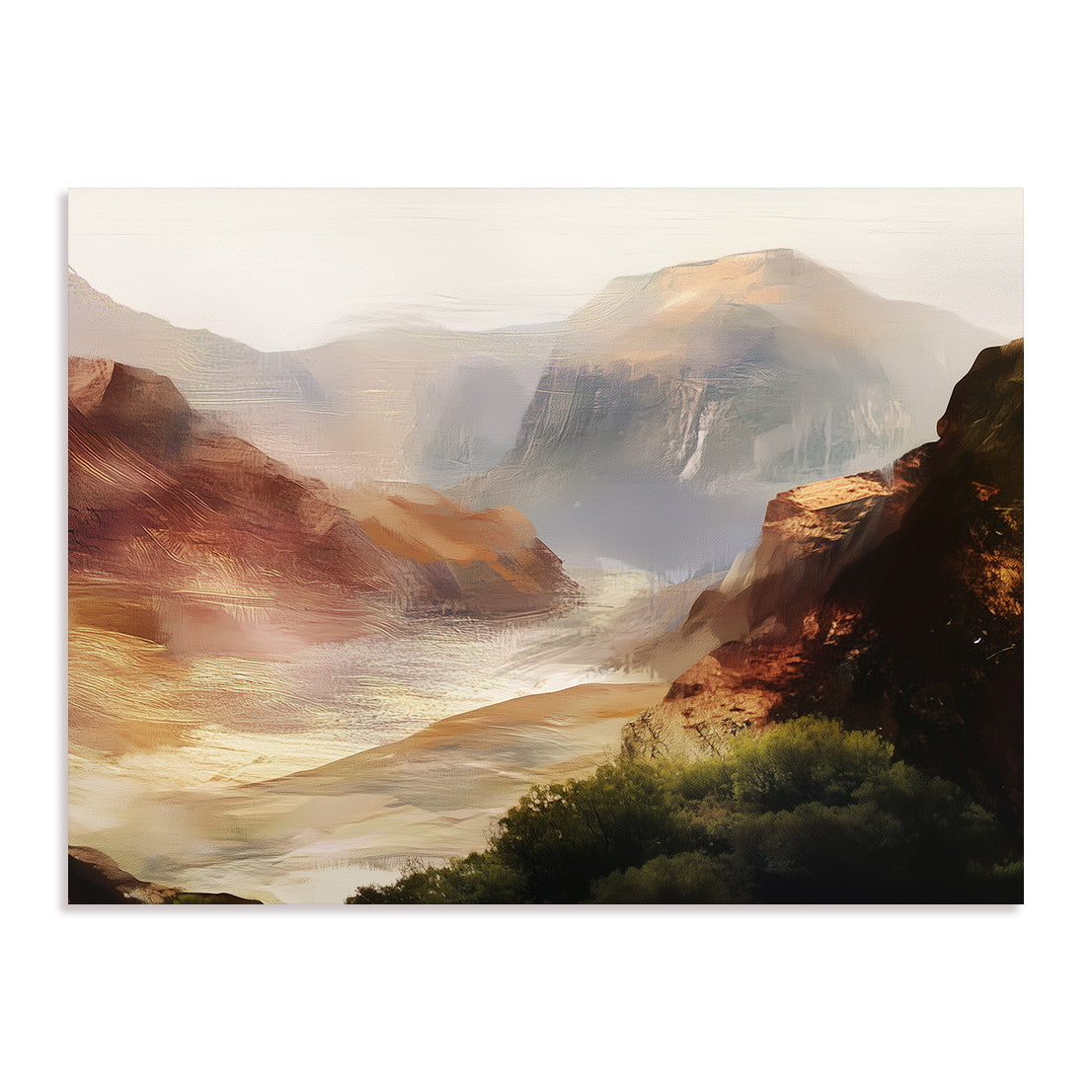 Echoing Ranges I Wall Art