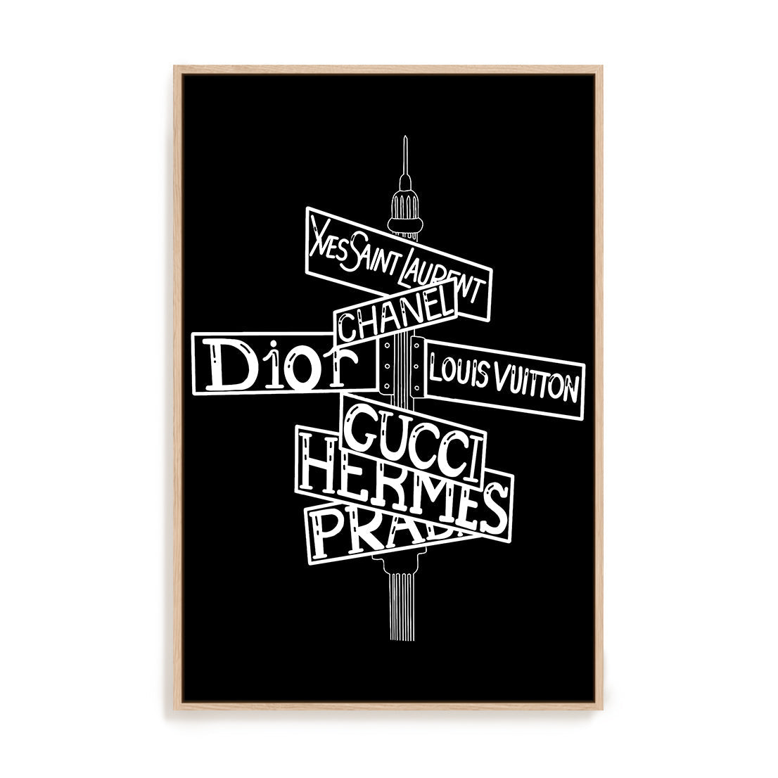 Crossroads of Prestige Wall Art