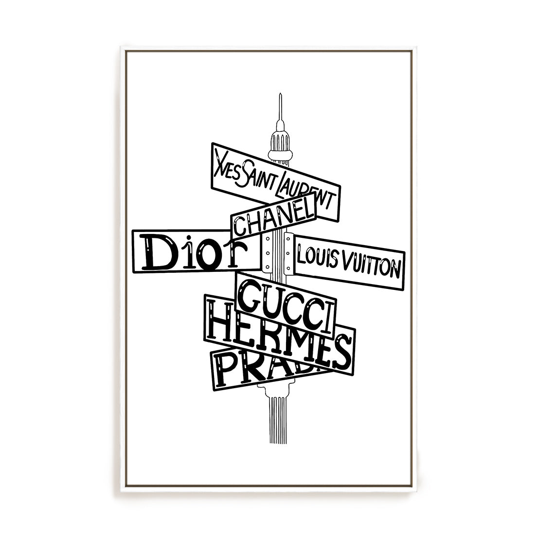 City of Choices Wall Art