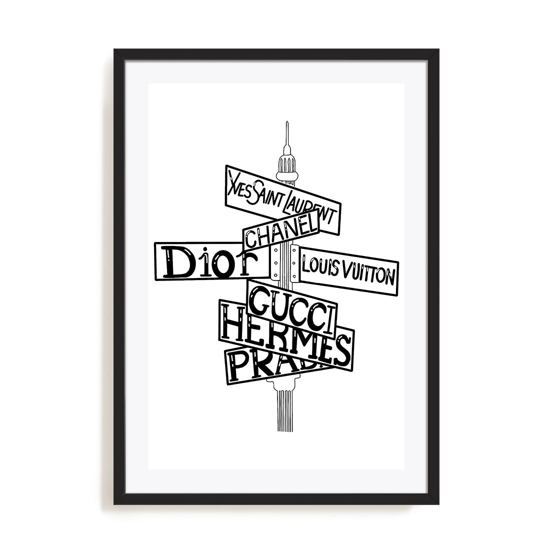 City of Choices Wall Art