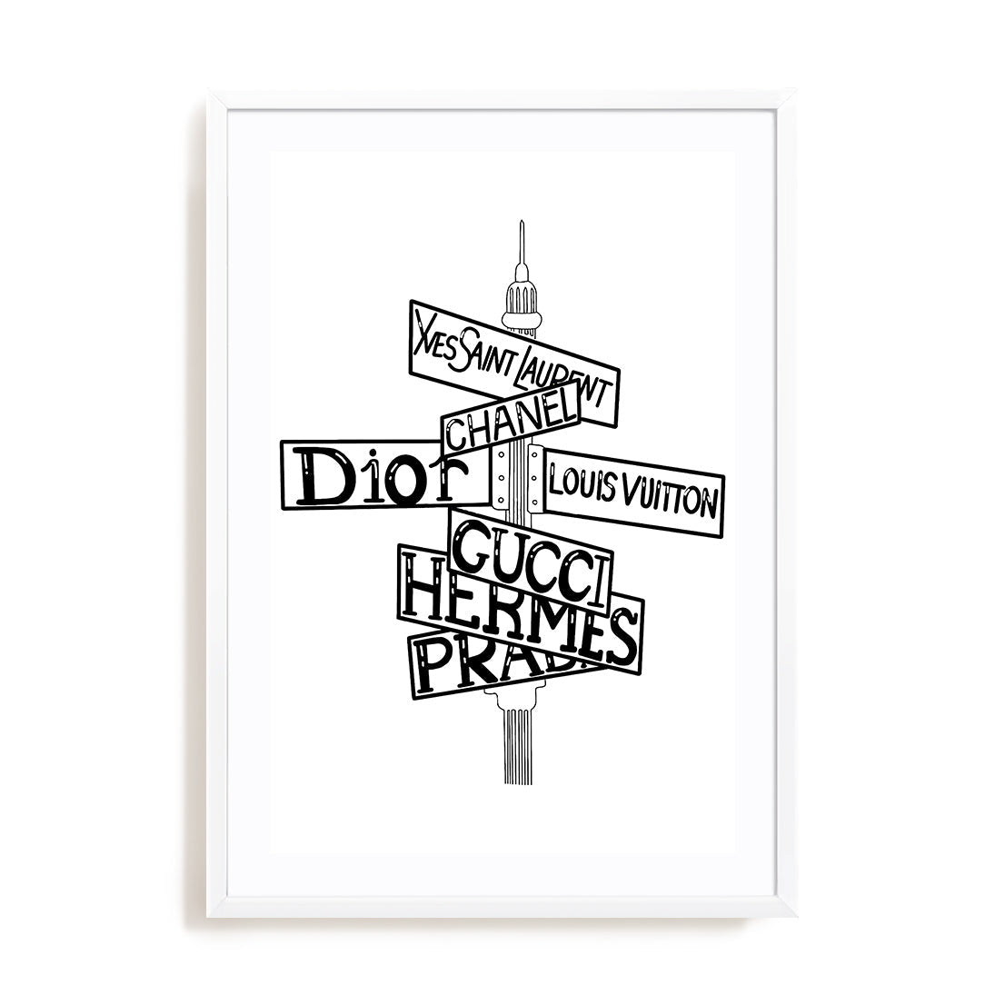 City of Choices Wall Art