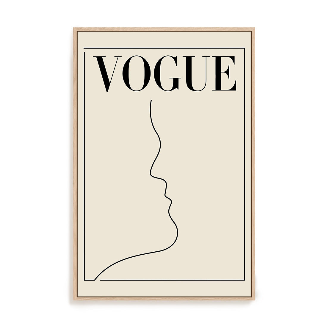 Silent Profile Wall Art