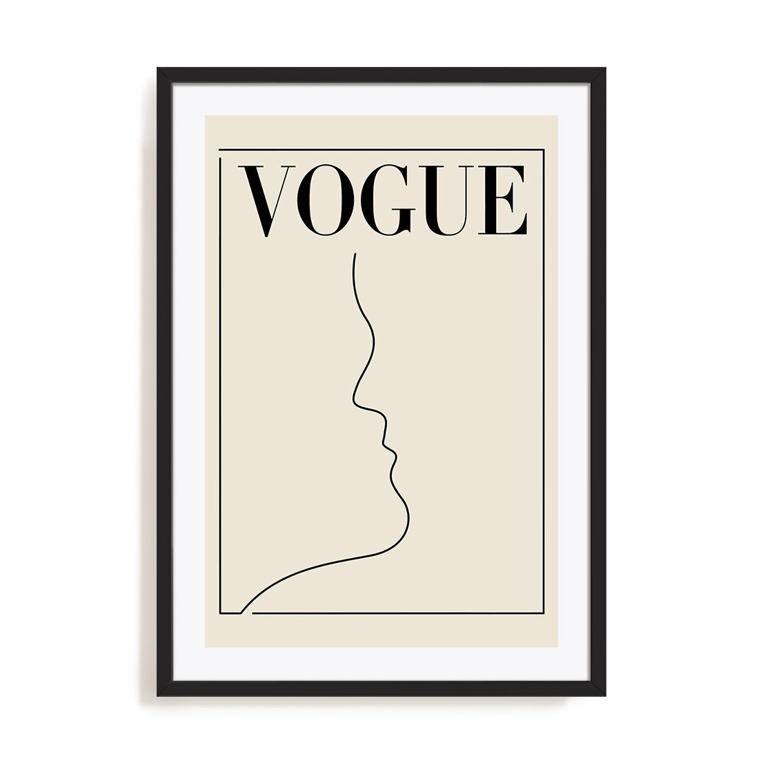 Silent Profile Wall Art