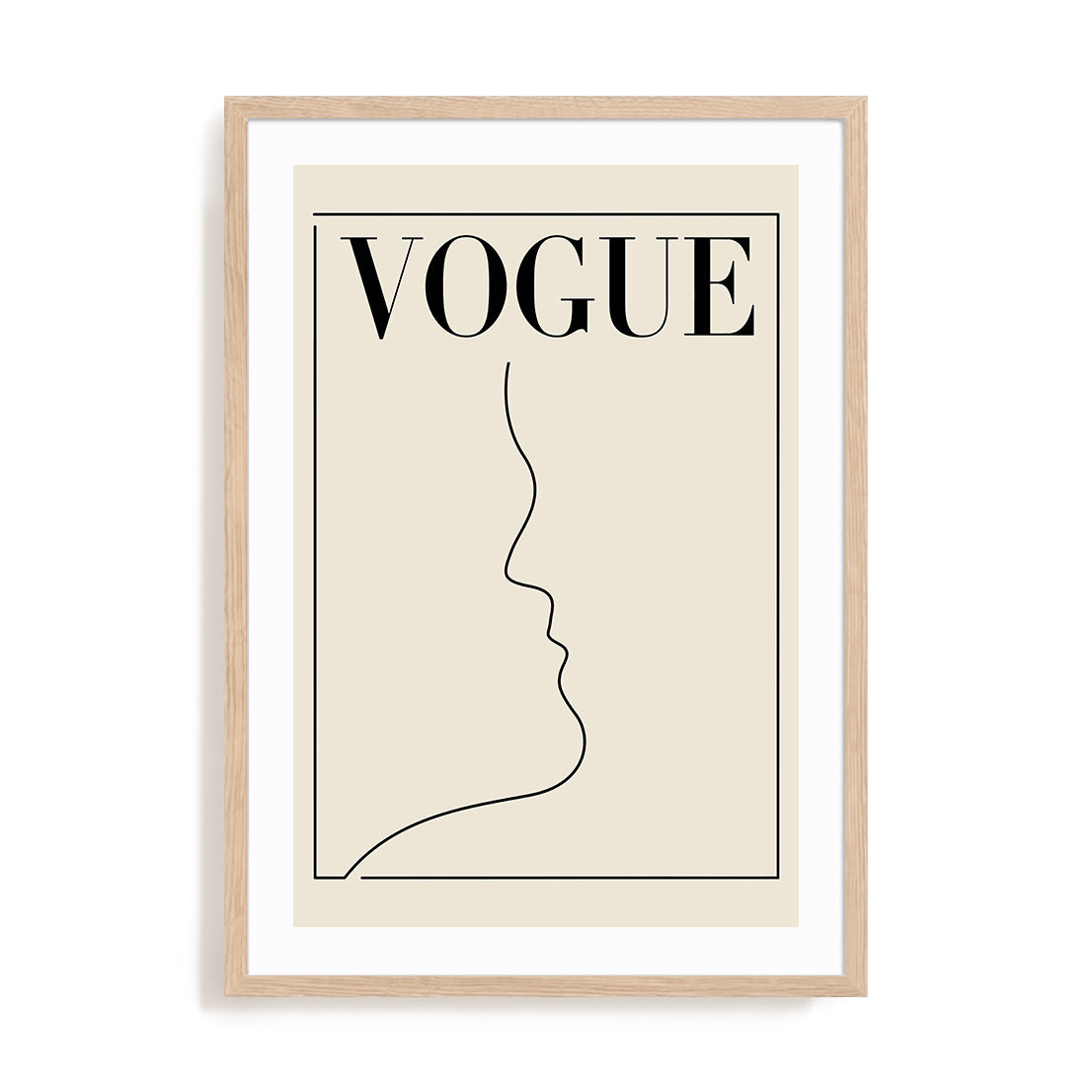 Silent Profile Wall Art