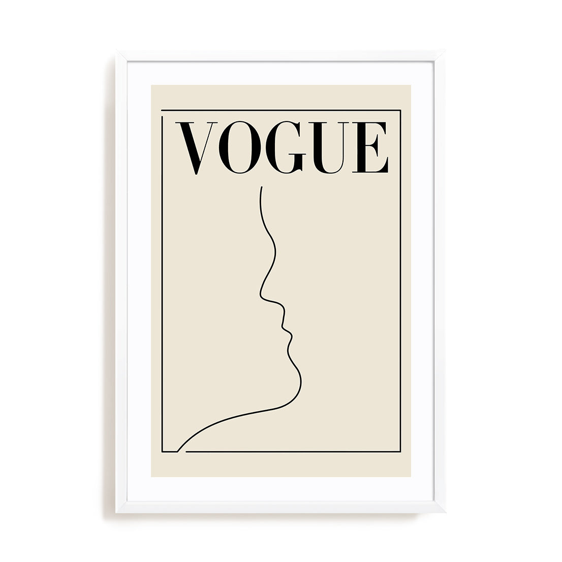 Silent Profile Wall Art