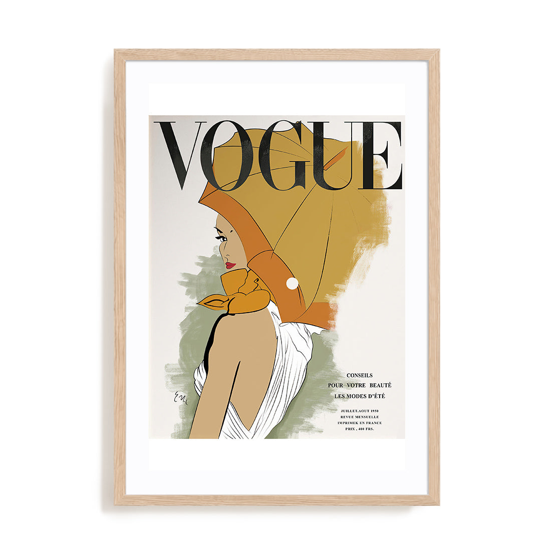 Golden Editorial Wall Art