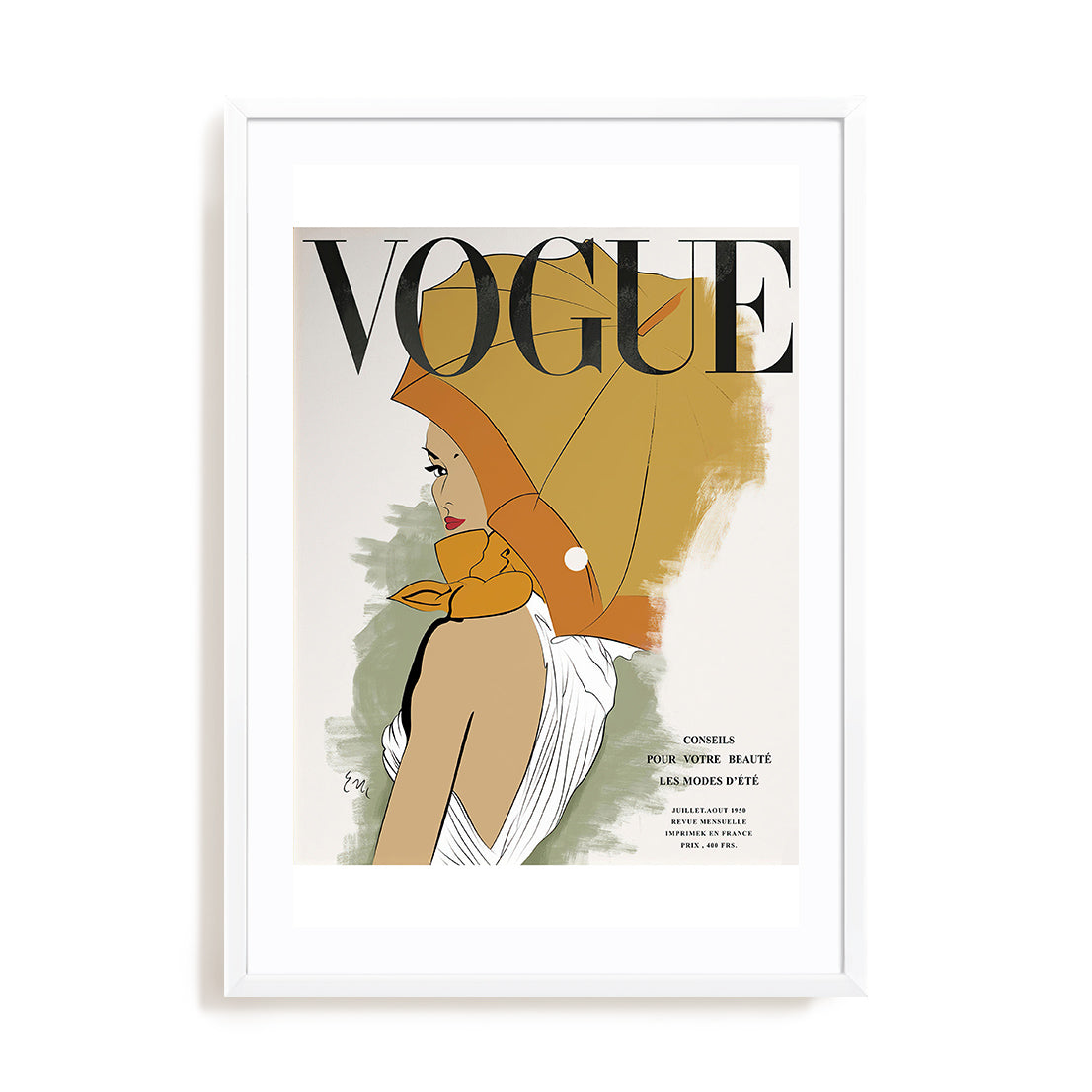Golden Editorial Wall Art