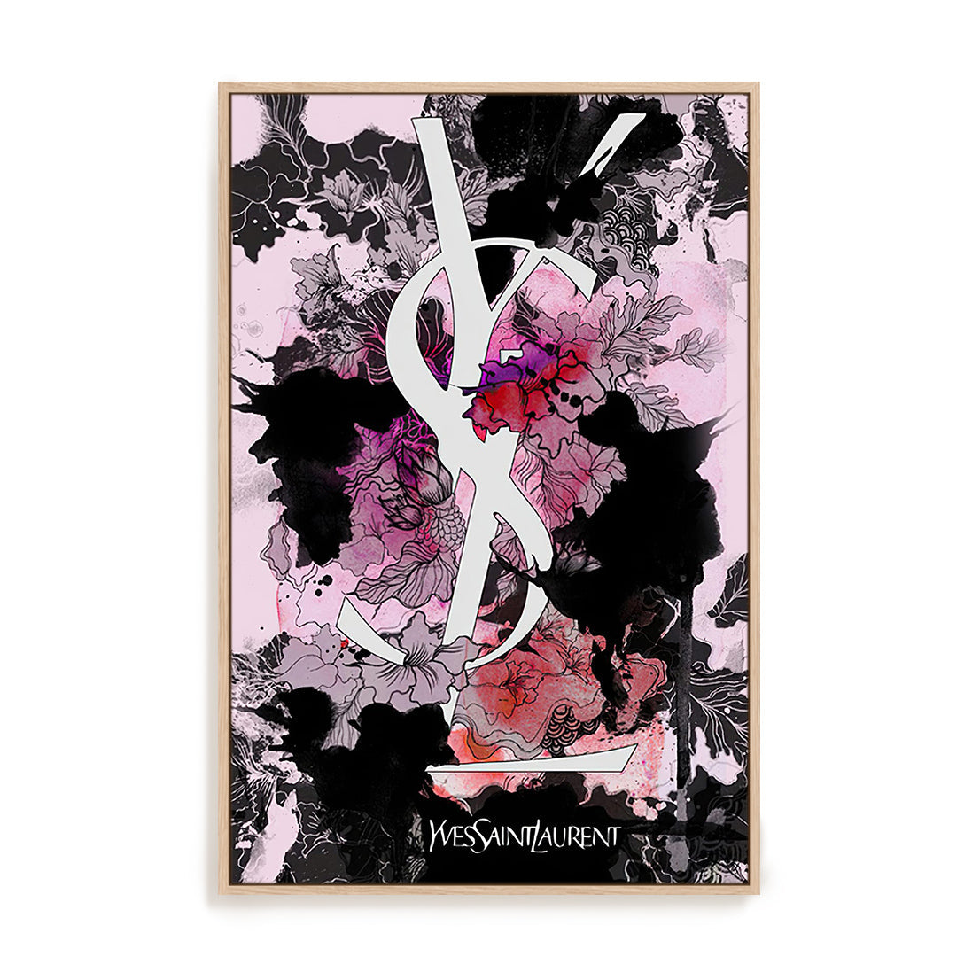 Inked Elegance Wall Art