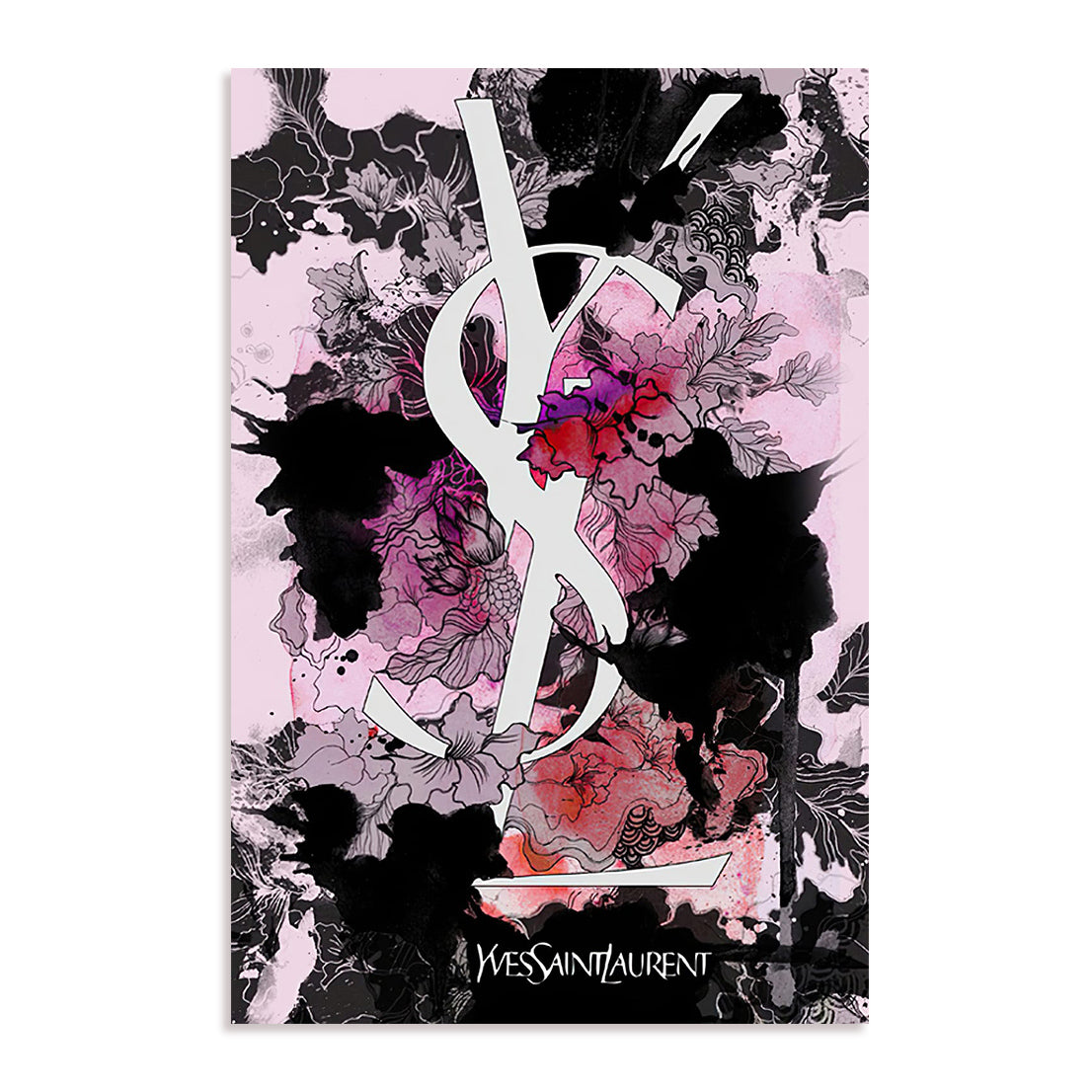 Inked Elegance Wall Art