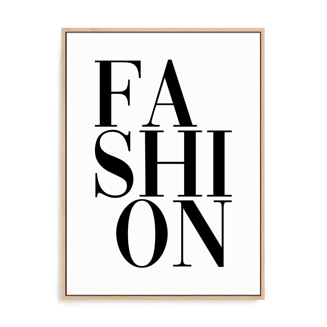 Typographic Authority Wall Art