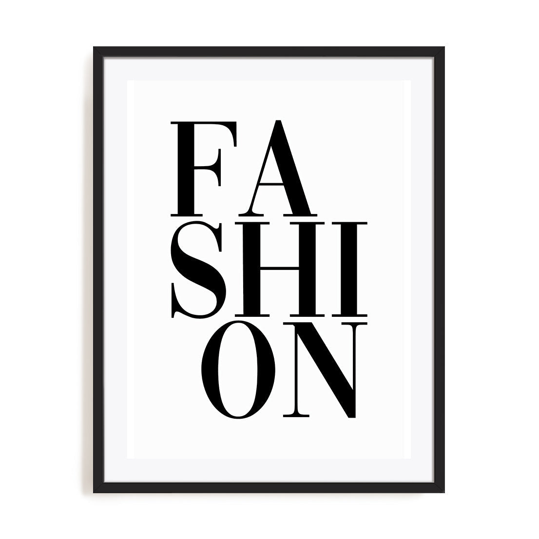 Typographic Authority Wall Art