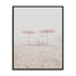 Umbrellas On The Shore Wall Art