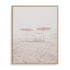 Umbrellas On The Shore Wall Art