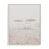 Umbrellas On The Shore Wall Art