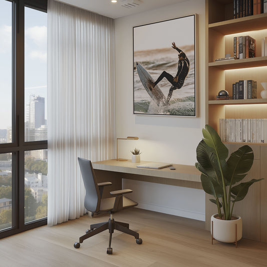 Surfing The Dream Wall Art