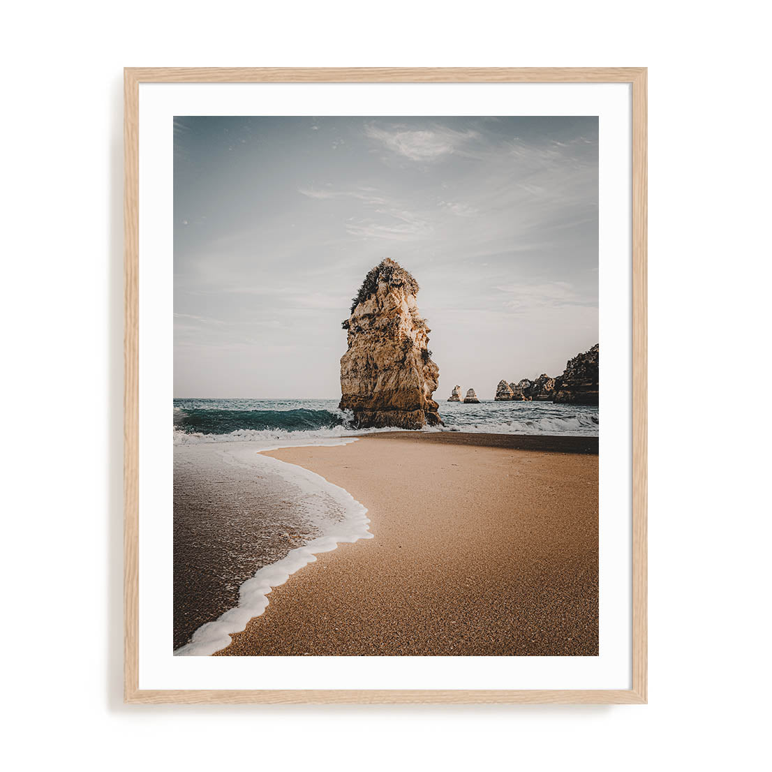 Peaks On The Shore Wall Art