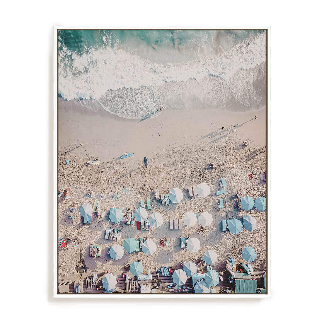 Shoreline Umbrellas Wall Art