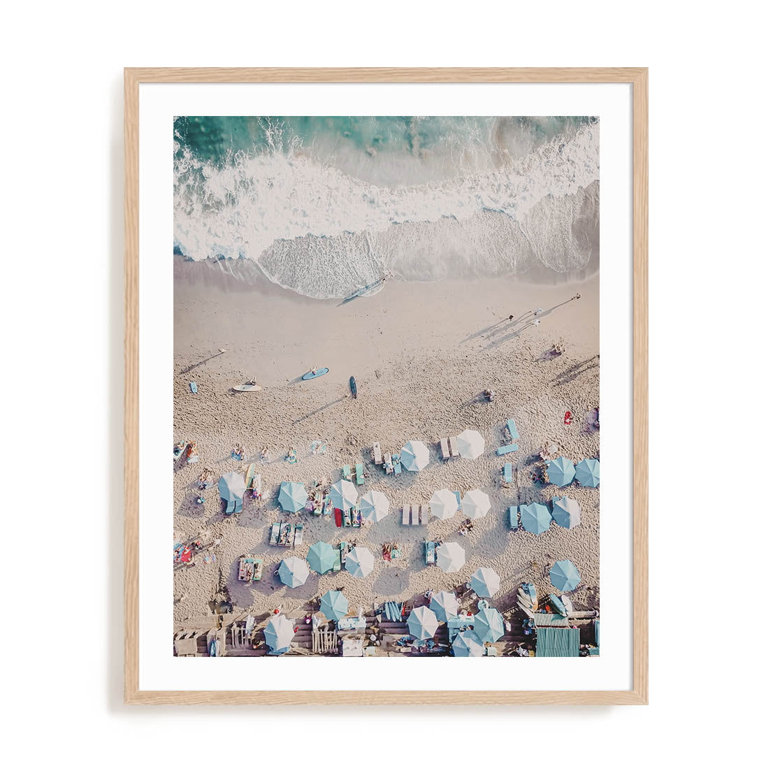 Shoreline Umbrellas Wall Art
