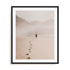 Footprints On The Beach Wall Art